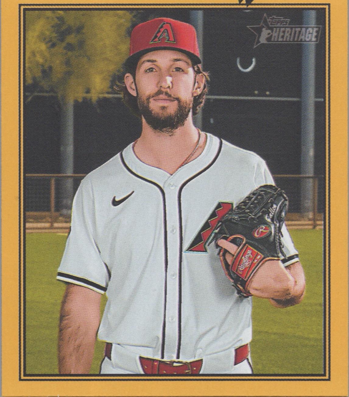 Zac Gallen [Dark Yellow Bordered] #254