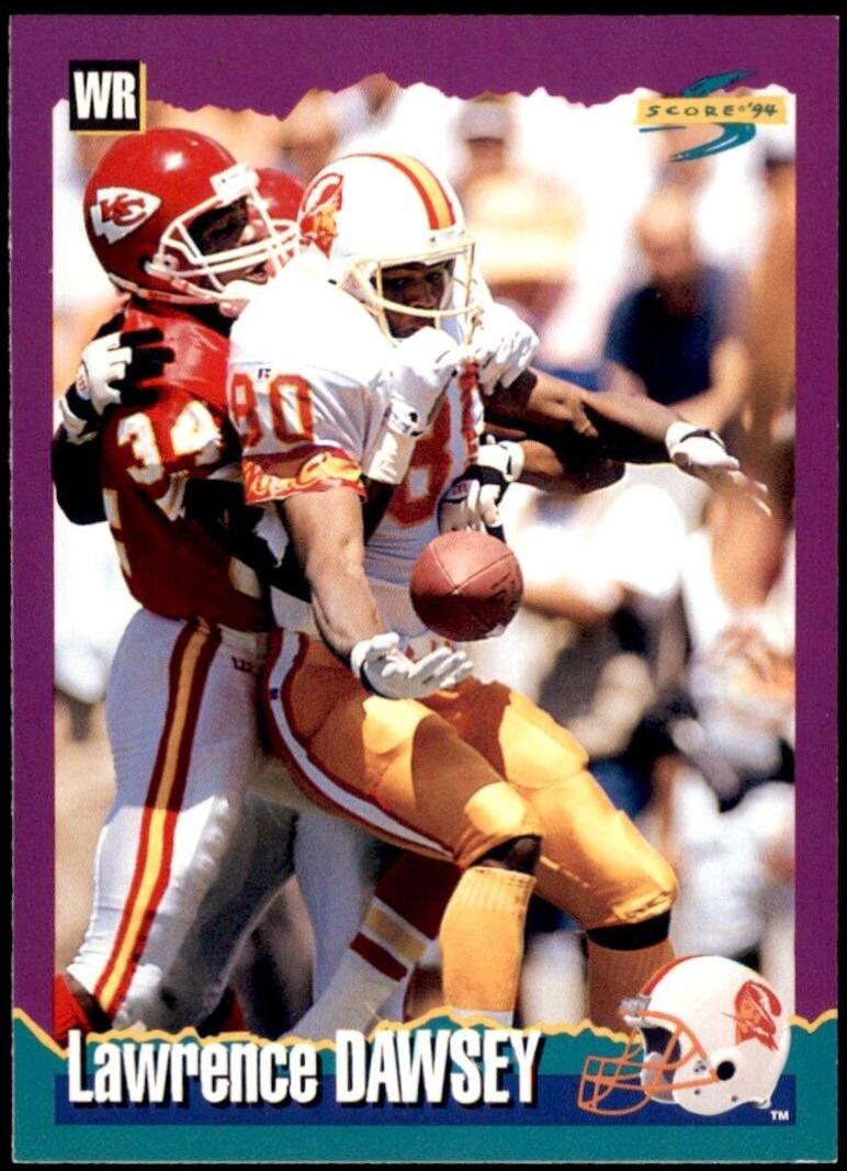 Lawrence Dawsey #23 Football Cards 1994 Panini Score