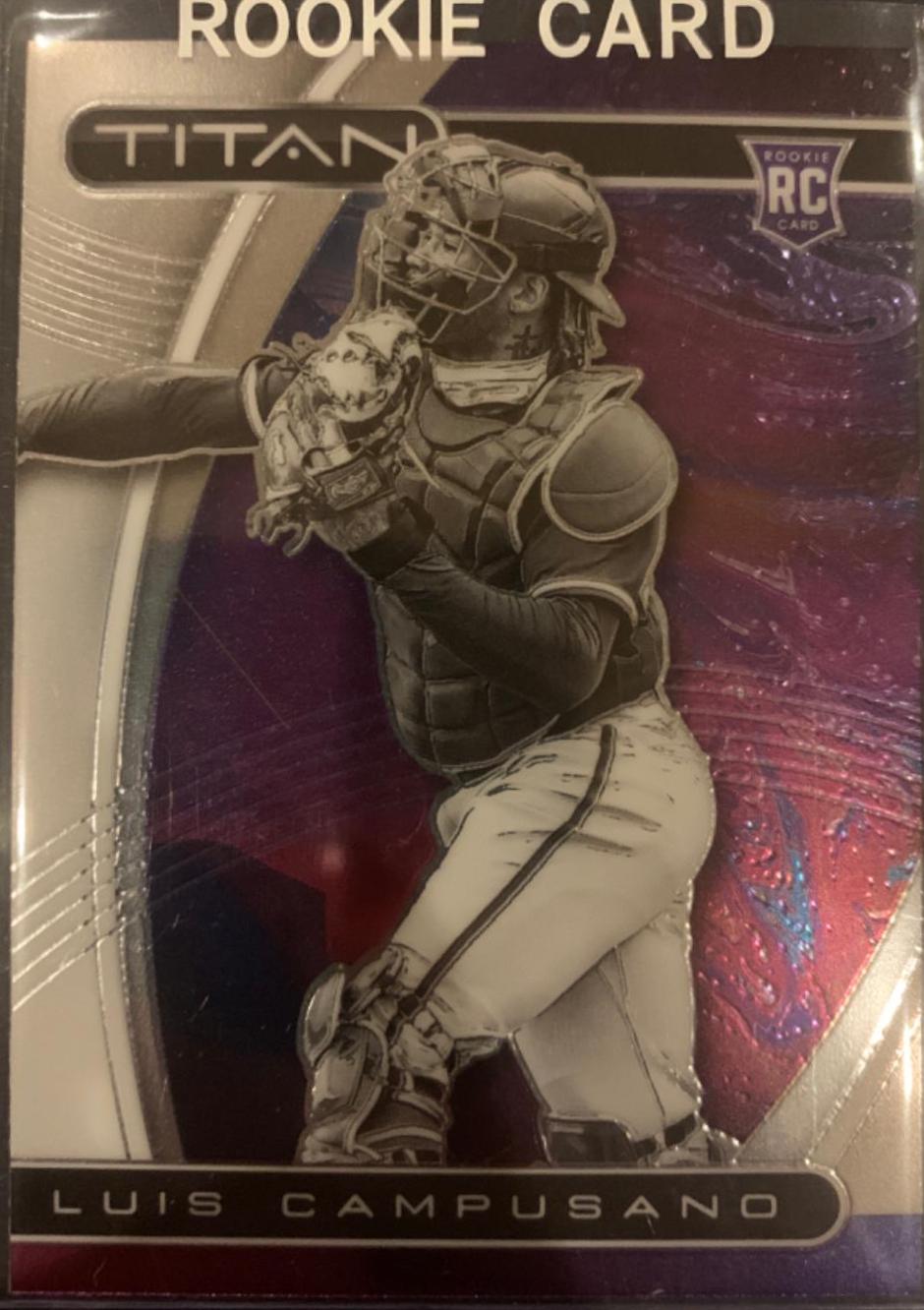 Luis Campusano #18 Baseball Cards 2021 Panini Chronicles Titan