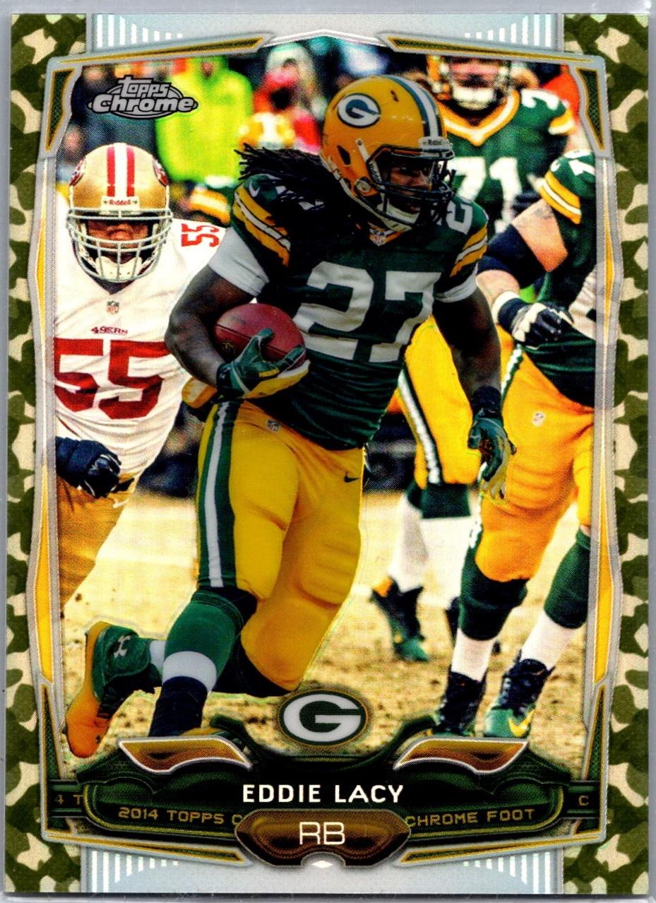 Eddie Lacy [Running Camo Refractor] #106