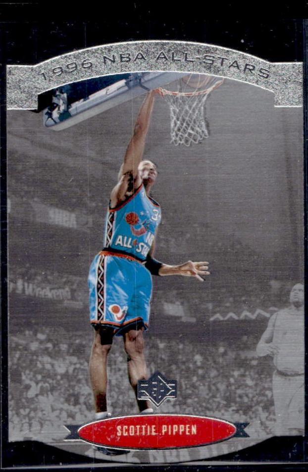 Scottie Pippen #AS4 Basketball Cards 1995 SP All-Stars
