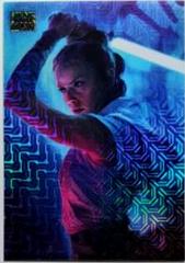 The Duel: Rey [Mojo Refractor] #72 Star Wars 2024 Topps Chrome Galaxy Prices