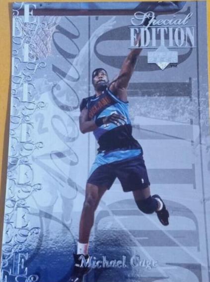 Michael Cage #SE13 1995-96 Upper Deck Basketball Special Edition