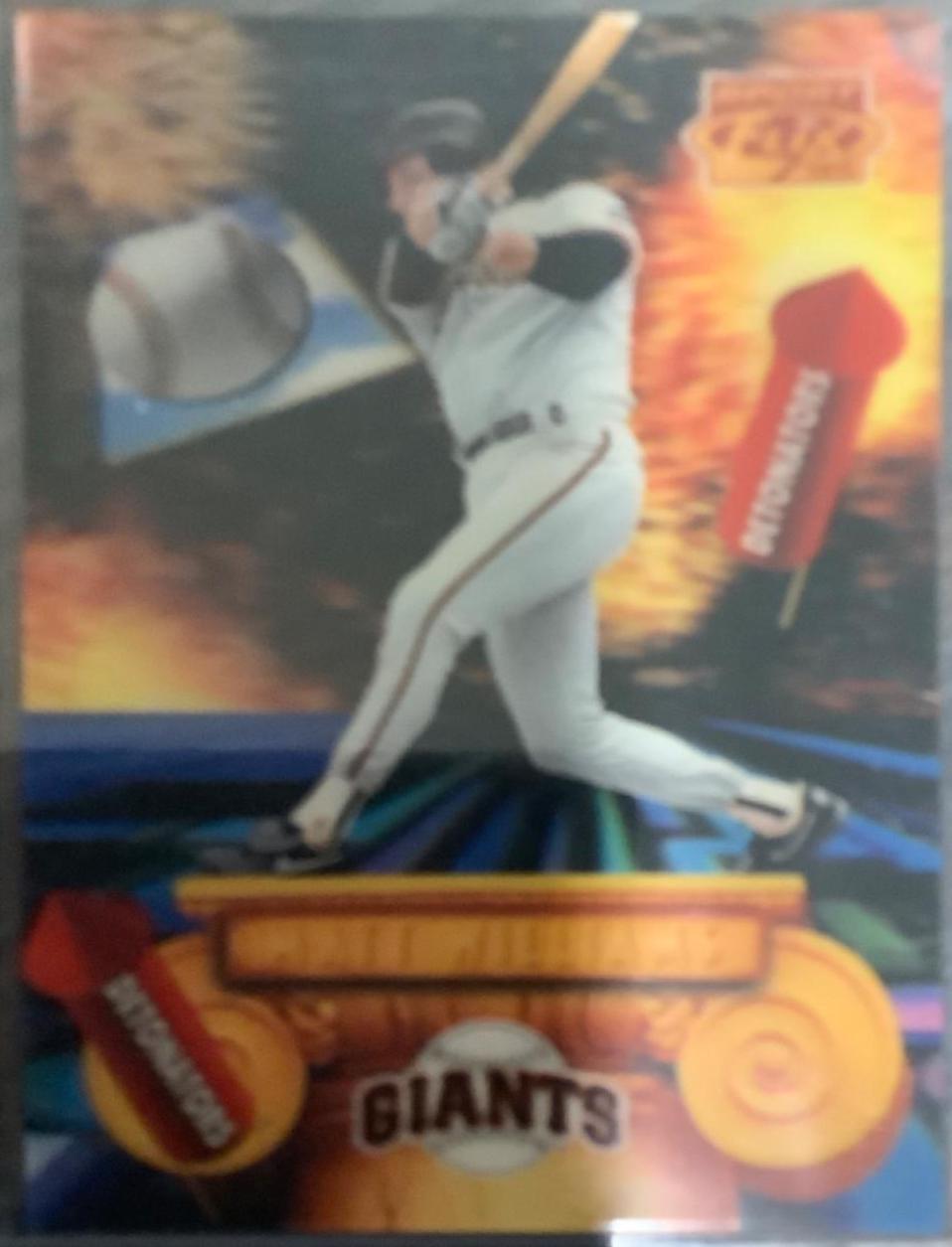Matt Williams #DE2 Baseball Cards 1995 Sportflix Detonators