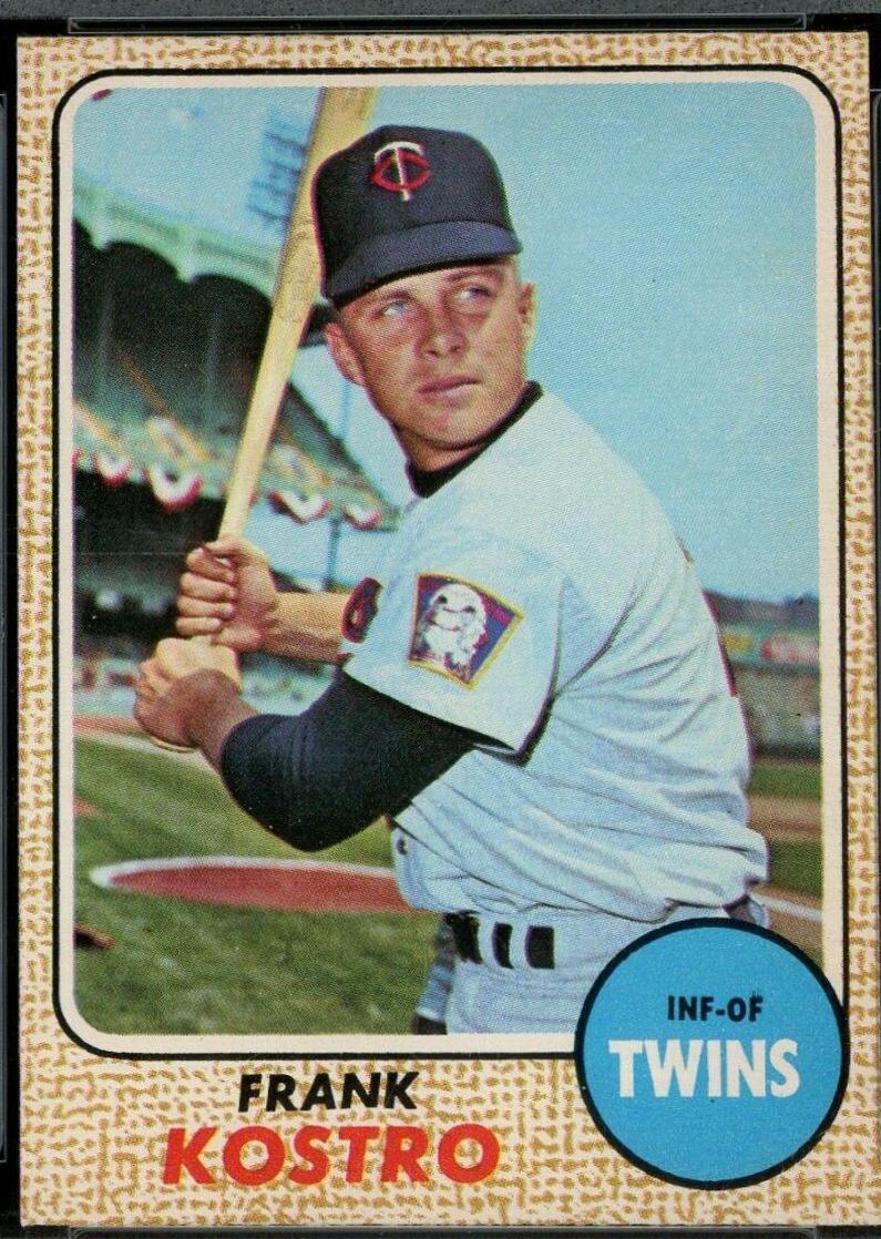Frank Kostro #44 Baseball Cards 1968 O Pee Chee