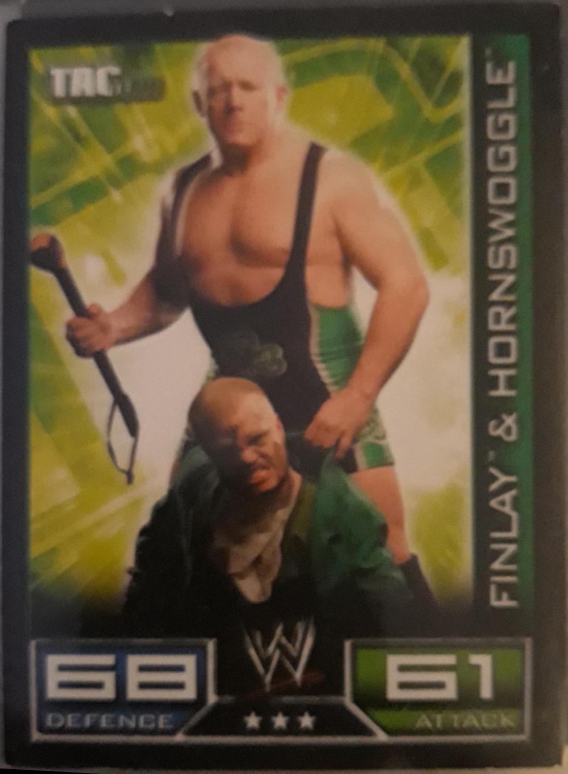 Finlay, Hornswoggle Wrestling Cards 2008 Topps WWE Slam Attax