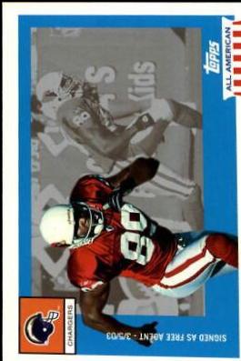 David Boston #14 Football Cards 2003 Topps All American