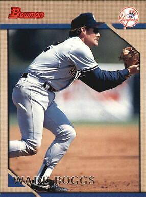Wade Boggs #26 Baseball Cards 1996 Bowman
