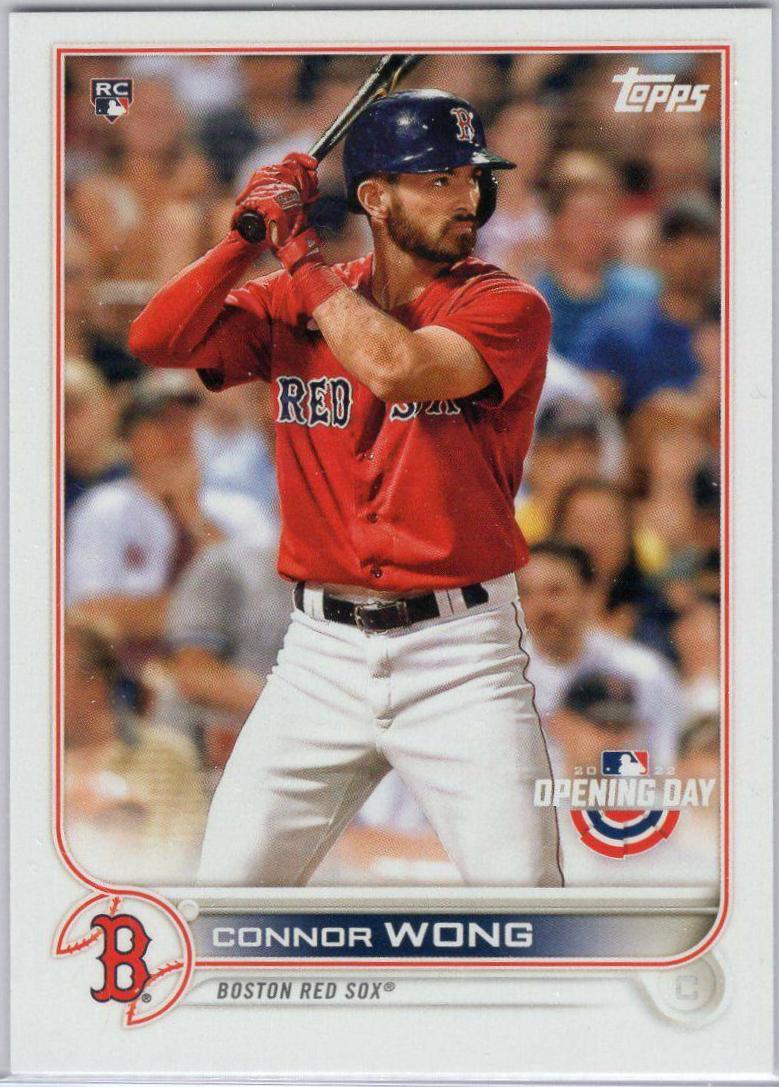 Connor Wong #123 Baseball Cards 2022 Topps Opening Day