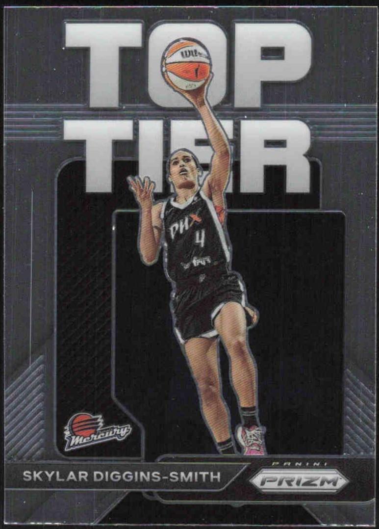 Skylar Diggins Smith #9 Basketball Cards 2023 Panini Prizm WNBA Top Tier