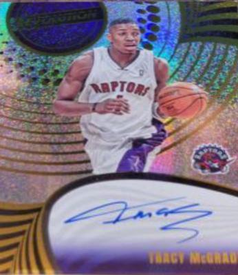 Tracy McGrady #A-TMG Basketball Cards 2023 Panini Revolution Autograph