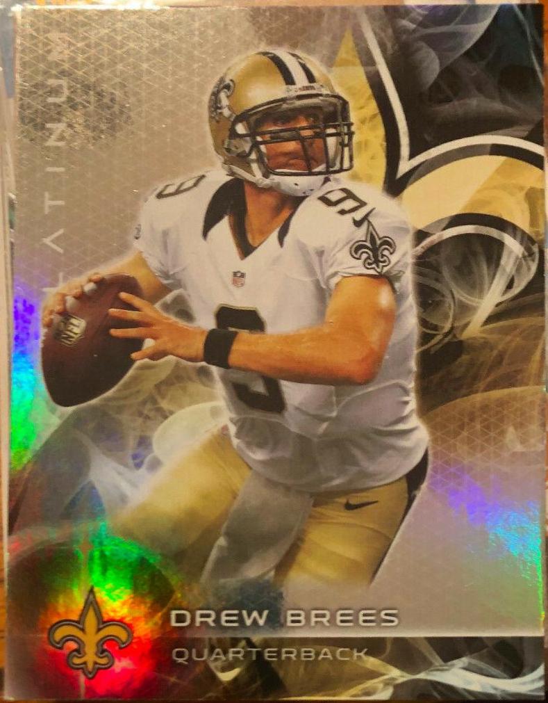 Drew Brees #15 Football Cards 2015 Topps Platinum