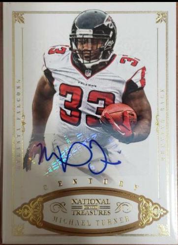 Michael Turner #16 Football Cards 2012 Panini National Treasures