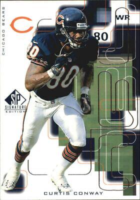 Curtis Conway #21 Football Cards 1999 SP Signature