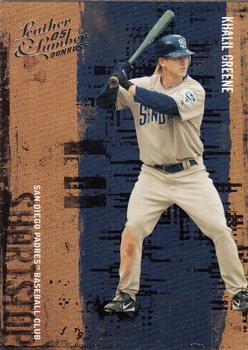 Khalil Greene #84 Baseball Cards 2005 Donruss Leather & Lumber