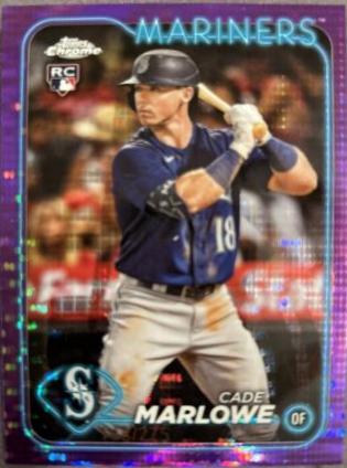 Cade Marlowe [Sonar Purple Refractor] #266