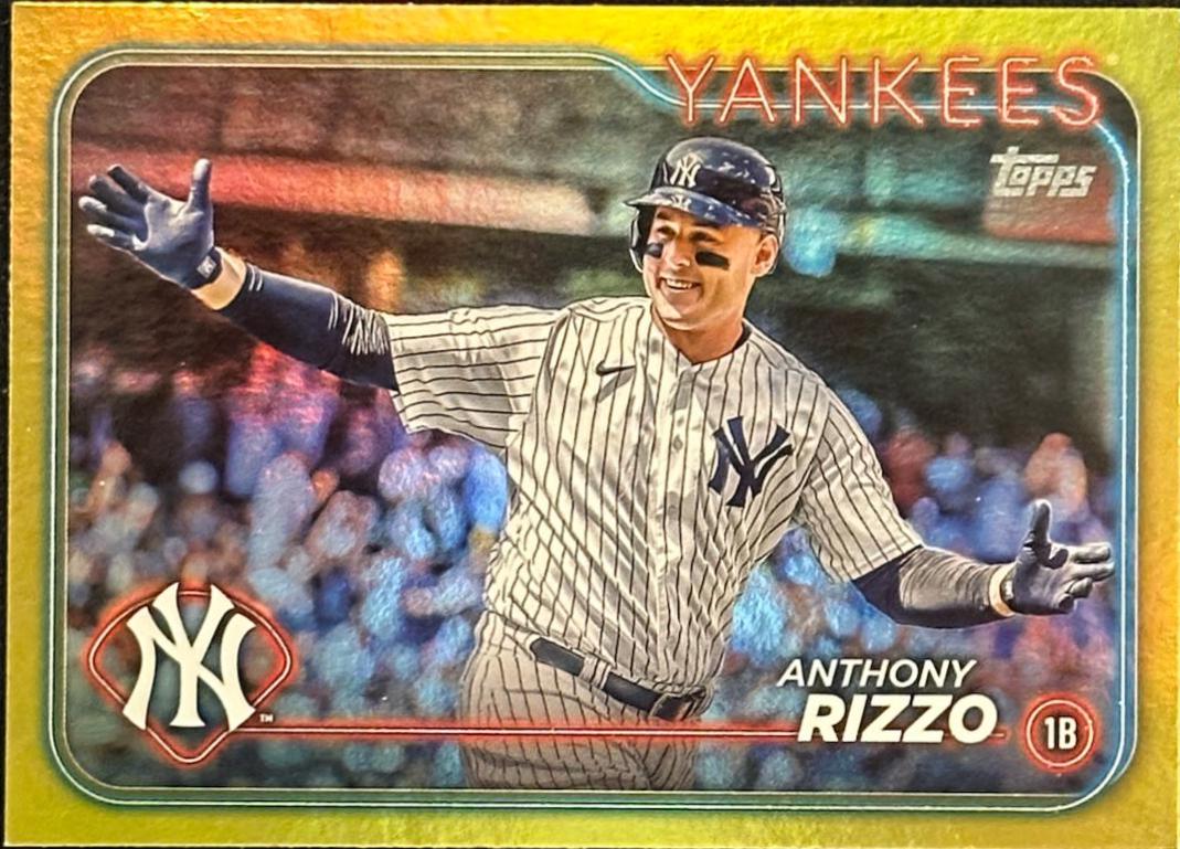 Anthony Rizzo [Gold Foil] (2024 Topps)