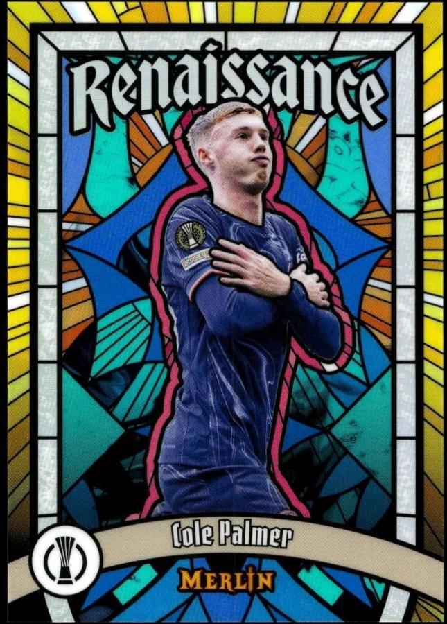 Cole Palmer #R-20 2024 Topps Merlin UEFA Renaissance
