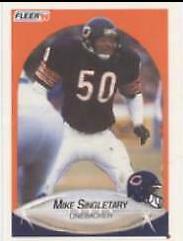 Mike Singletary #299 Cover Art