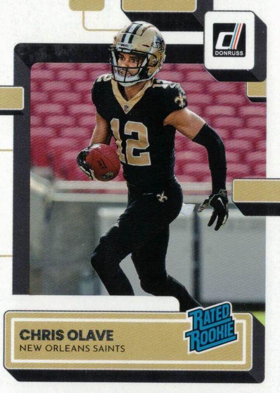 Chris Olave #309 Football Cards 2022 Panini Donruss