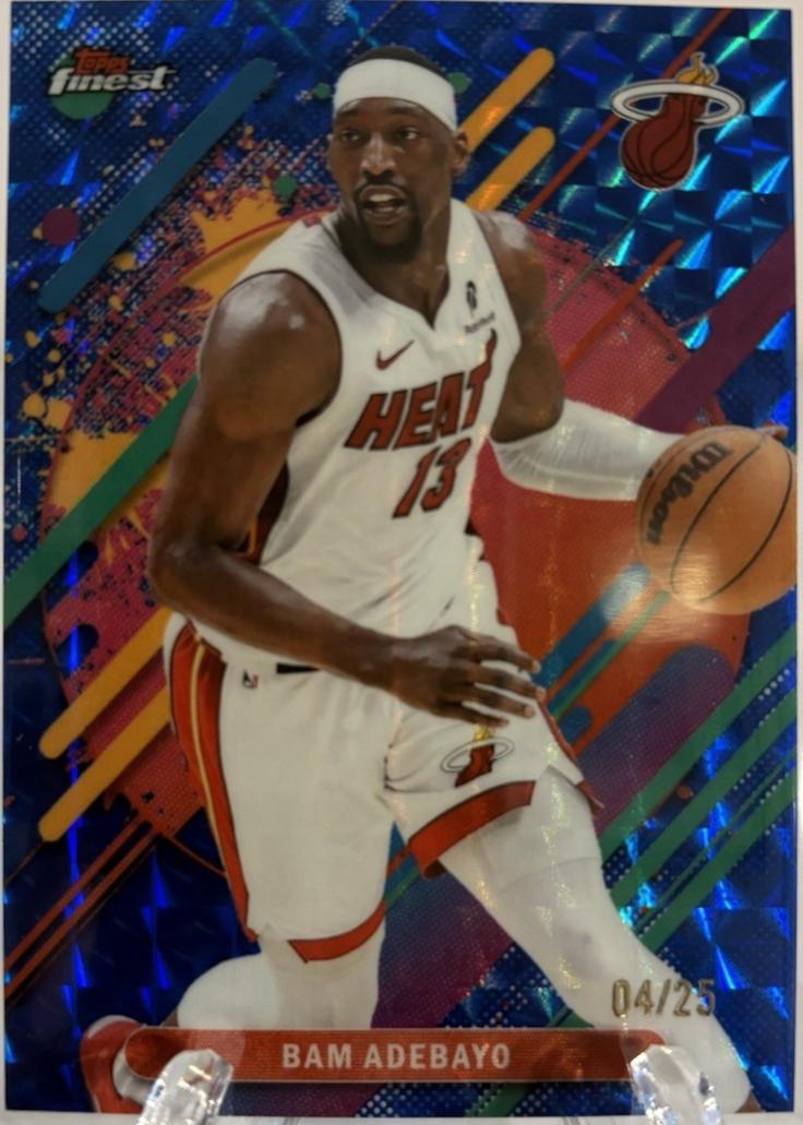 Bam Adebayo [Blue Geometric Refractor] #252