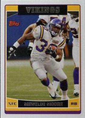 Mewelde Moore #2 Football Cards 2006 Topps