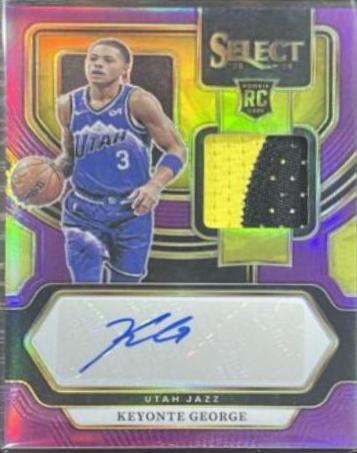 Keyonte George [Purple Prizm] #RS-KEY Prices | 2023 Panini Select ...