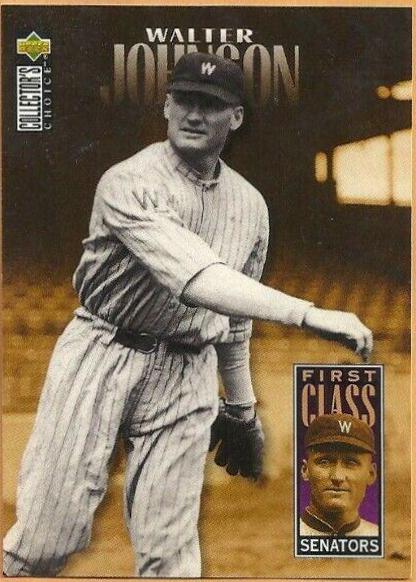 Walter Johnson #502 Baseball Cards 1996 Collector's Choice