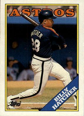Billy Hatcher #306 Baseball Cards 1988 Topps