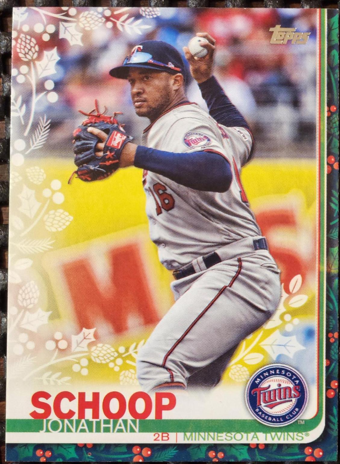 Jonathan Schoop #HW97 2019 Topps Holiday Mega Box Baseball
