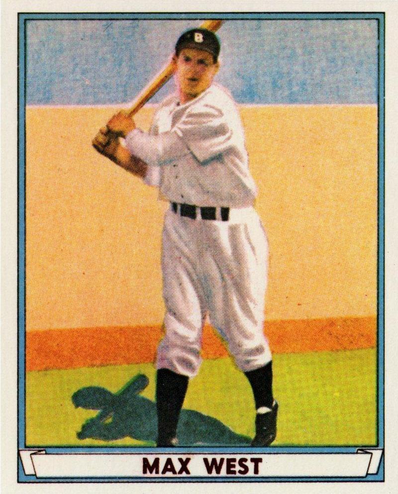 Max West #2 1977 Dover Classic Reprints Baseball