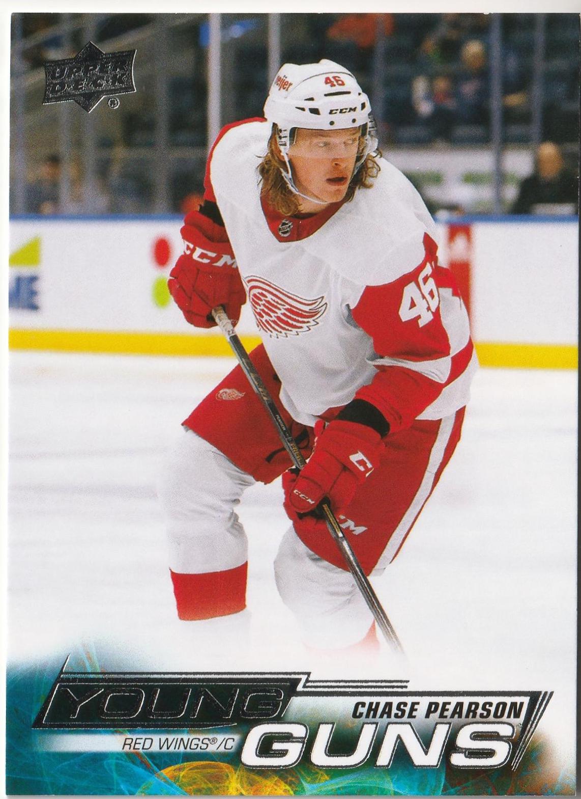 Chase Pearson #244 Hockey Cards 2022 Upper Deck