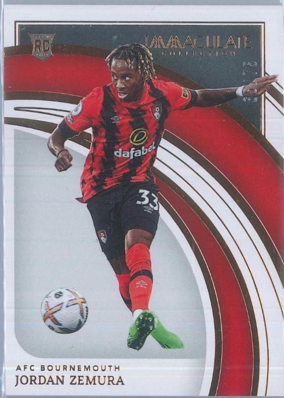 Jordan Zemura #5 Soccer Cards 2022 Panini Immaculate Collection