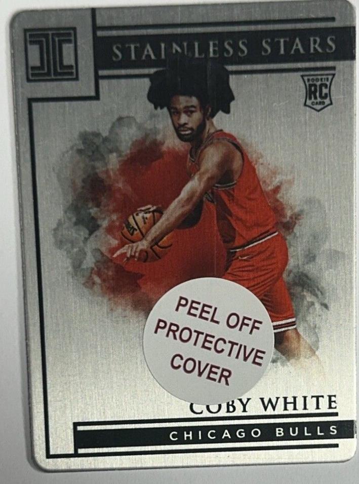 Coby White #5 Basketball Cards 2019 Panini Impeccable Stainless Stars