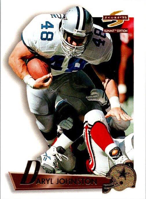 Daryl Johnston #11 Football Cards 1995 Summit