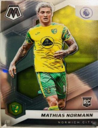 Mathias Normann #96 Soccer Cards 2021 Panini Mosaic Premier League