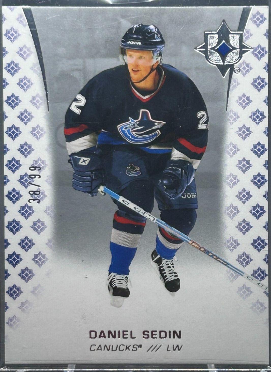 Daniel Sedin #82 2020 Ultimate Collection Hockey