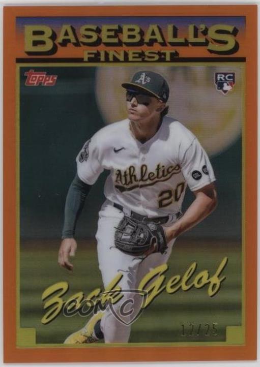 Zack Gelof [Orange Refractor] #93-20
