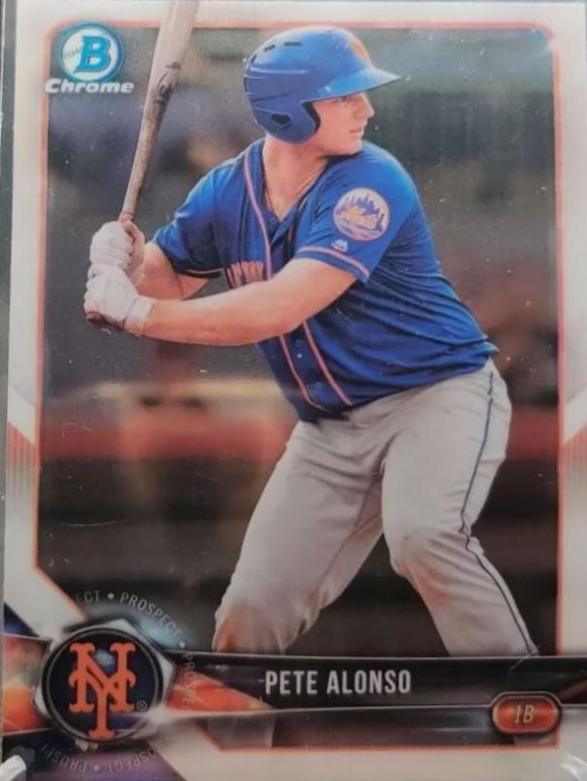 Pete Alonso #BCP137 Baseball Cards 2018 Bowman Chrome Prospects