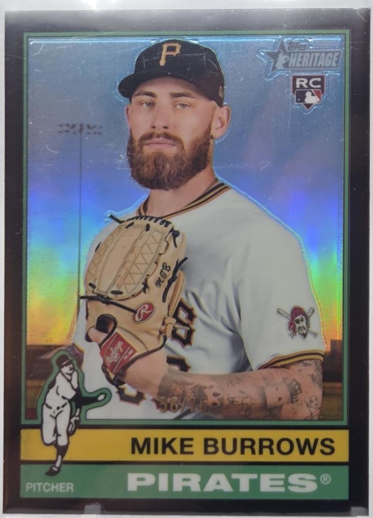 Mike Burrows [Black Chrome Variation] #328