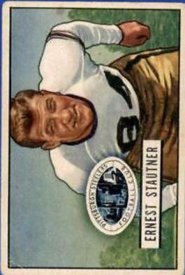 Ernie Stautner #96 Football Cards 1951 Bowman