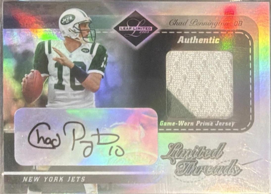 Chad Pennington [At the Half] #LT-12