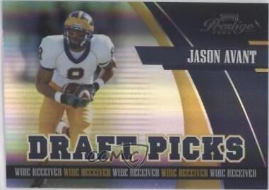 Jason Avant #DP-9 Football Cards 2006 Playoff Prestige Draft Picks