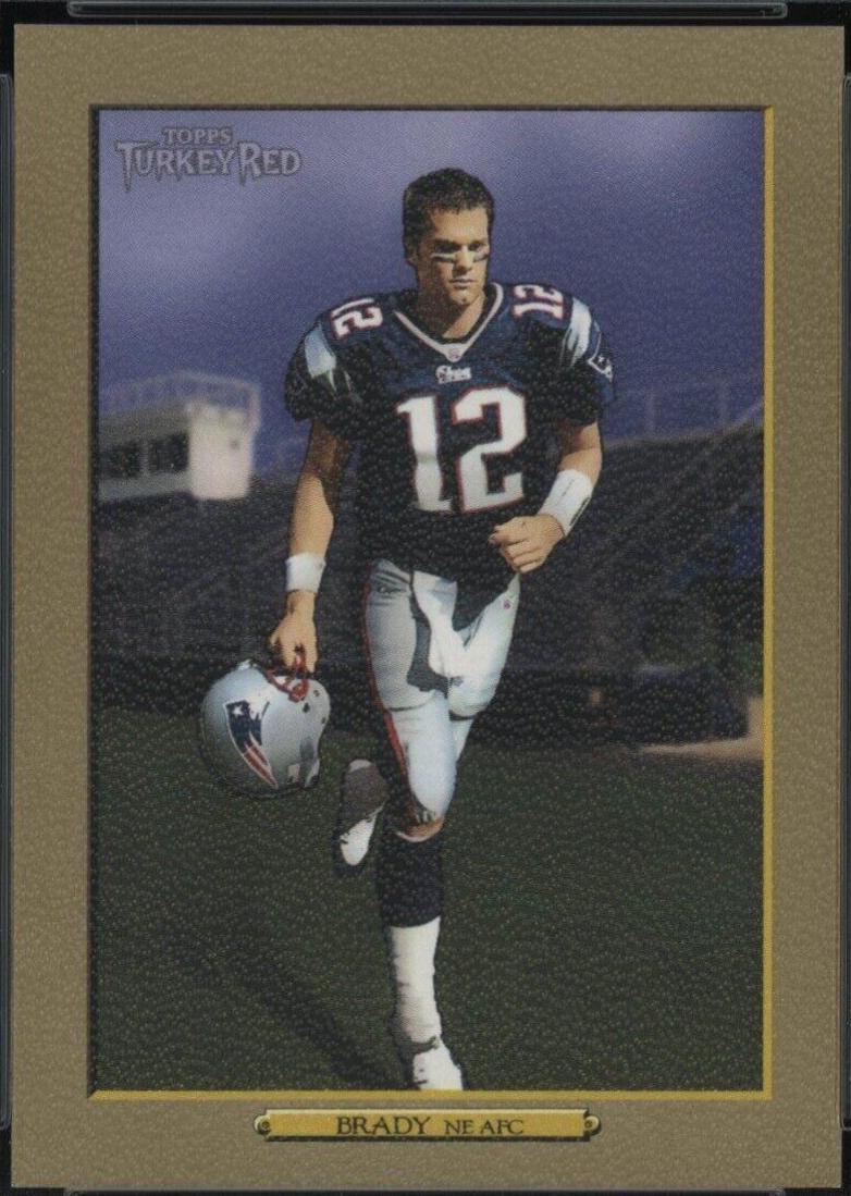Tom Brady [Press Box in Background Gold] #280