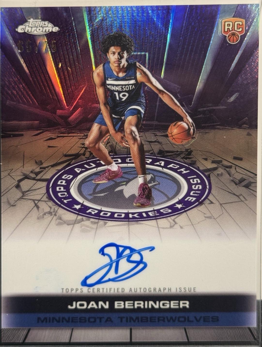 Joan Beringer [Refractor Purple] #TAUR2-JB