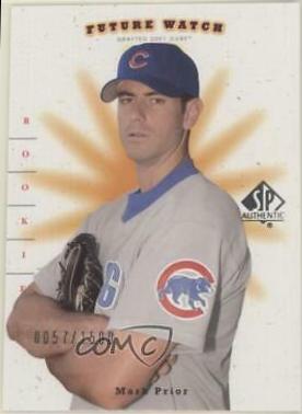 Mark Prior #211 Baseball Cards 2001 SP Authentic