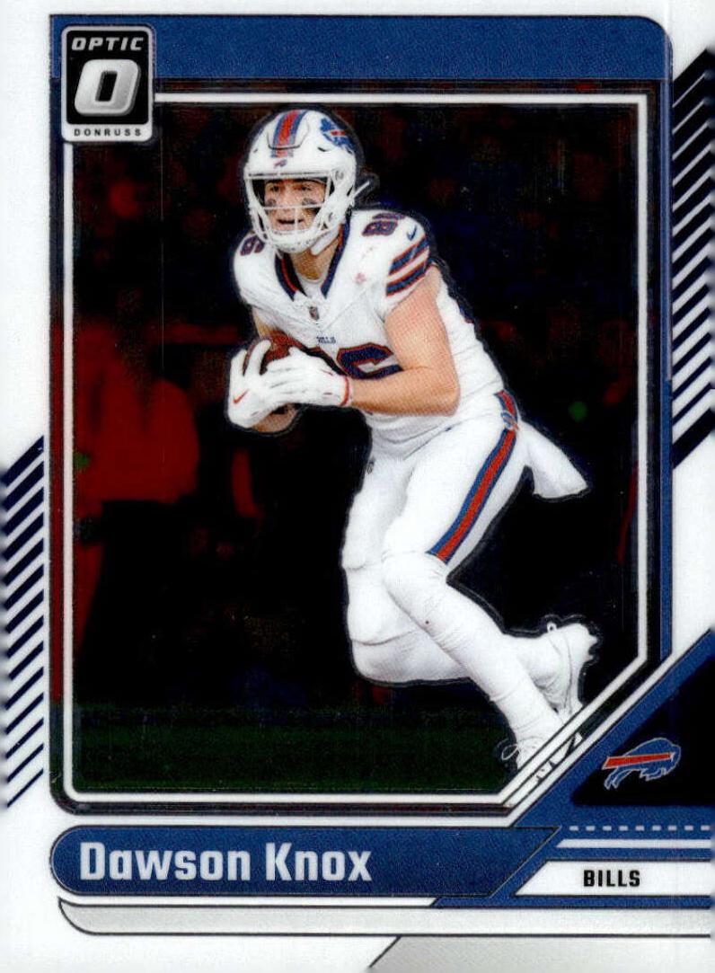 Dawson Knox #24 Football Cards 2024 Panini Donruss Optic