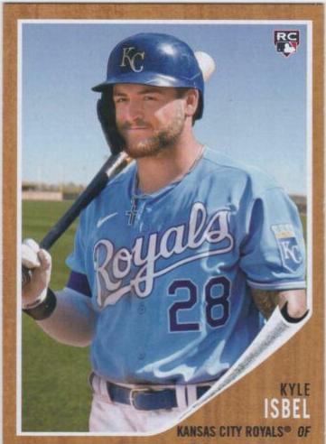 Kyle Isbel #93 Baseball Cards 2021 Topps Archives