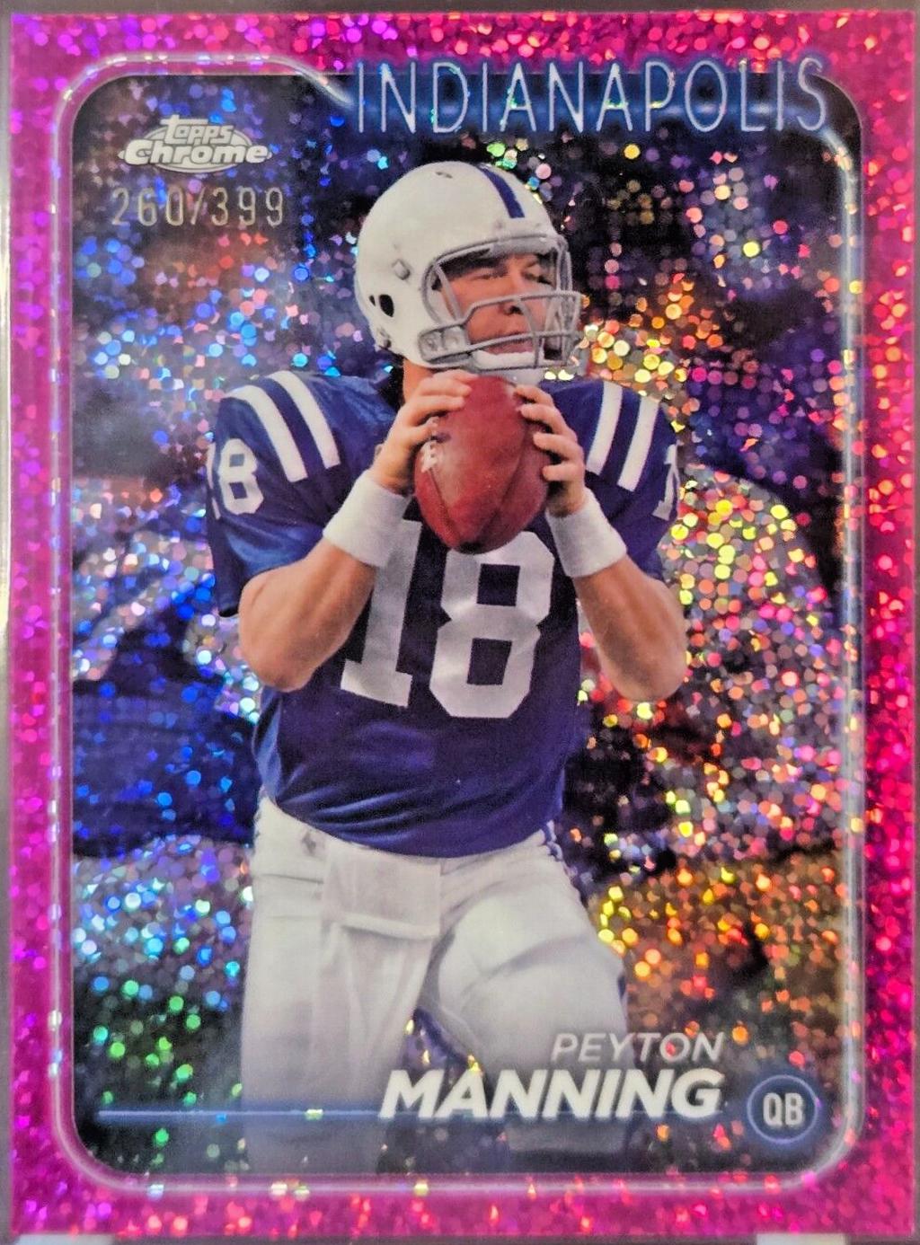 Peyton Manning #86 Football Cards 2024 Topps Chrome