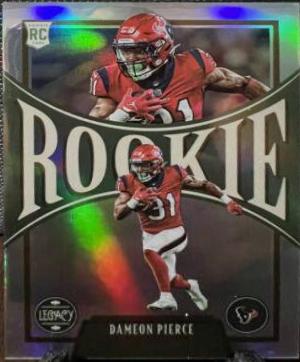 Dameon Pierce #220 Football Cards 2022 Panini Chronicles Legacy Update Rookies